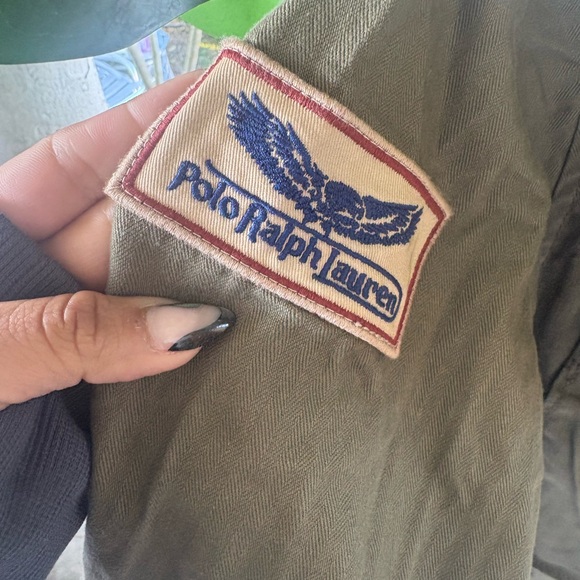 Ralph Lauren Green Military Jacket - Picture 8 of 10